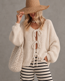 Cozy Bow Cardigan