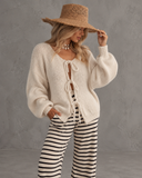 Cozy Bow Cardigan