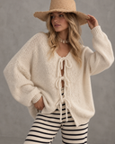 Cozy Bow Cardigan