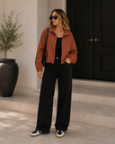 Cozy Terrain Textured Zip Jacket