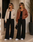 Cozy Terrain Textured Zip Jacket