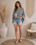Cozy Chic Open Knit Sweater