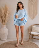 Cozy Chic Open Knit Sweater