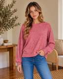 Cloud 9 Soft Melange Hacci Long Sleeve