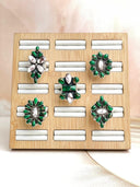 Irish Green Dahlia Rings sno 13-Rings-Krush Kandy, Women's Online Fashion Boutique Located in Phoenix, Arizona (Scottsdale Area)