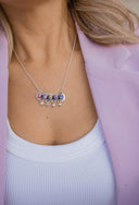 Heart's Desire Stone Necklace-Chain Necklaces-Rae Collective, Women's Online Fashion Boutique Located in Phoenix, Arizona (Scottsdale Area)