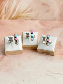 Cotton Candy Butterfly Floater Ring