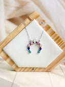 Blushing Meadow Charm Necklace S.No 14