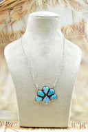 Into The Wild Spade Stone Cluster Necklaces-Necklaces-Krush Kandy, Women's Online Fashion Boutique Located in Phoenix, Arizona (Scottsdale Area)