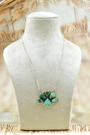 Into The Wild Spade Stone Cluster Necklaces-Necklaces-Krush Kandy, Women's Online Fashion Boutique Located in Phoenix, Arizona (Scottsdale Area)