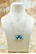 Into The Wild Spade Stone Cluster Necklaces-Necklaces-Krush Kandy, Women's Online Fashion Boutique Located in Phoenix, Arizona (Scottsdale Area)
