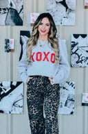 XOXO Puff Knit Sweater-Rae Collective, Women's Online Fashion Boutique Located in Phoenix, Arizona (Scottsdale Area)