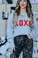 XOXO Puff Knit Sweater-Rae Collective, Women's Online Fashion Boutique Located in Phoenix, Arizona (Scottsdale Area)