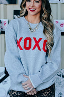 XOXO Puff Knit Sweater-Rae Collective, Women's Online Fashion Boutique Located in Phoenix, Arizona (Scottsdale Area)