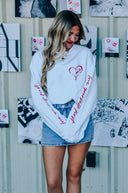 Love Yourself First Sweatshirt-Rae Collective, Women's Online Fashion Boutique Located in Phoenix, Arizona (Scottsdale Area)