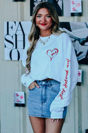 Love Yourself First Sweatshirt-Rae Collective, Women's Online Fashion Boutique Located in Phoenix, Arizona (Scottsdale Area)