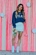 Pray Puff Knit Sweater-Rae Collective, Women's Online Fashion Boutique Located in Phoenix, Arizona (Scottsdale Area)