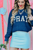 Pray Puff Knit Sweater-Rae Collective, Women's Online Fashion Boutique Located in Phoenix, Arizona (Scottsdale Area)