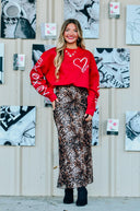 Hugs & Kisses Red Sweatshirt-Rae Collective, Women's Online Fashion Boutique Located in Phoenix, Arizona (Scottsdale Area)