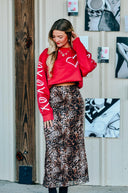 Hugs & Kisses Red Sweatshirt-Rae Collective, Women's Online Fashion Boutique Located in Phoenix, Arizona (Scottsdale Area)