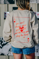 Queen of Hearts Sweatshirt-Rae Collective, Women's Online Fashion Boutique Located in Phoenix, Arizona (Scottsdale Area)