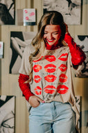 Always Kiss Me Goodnight Scoop Tee-Rae Collective, Women's Online Fashion Boutique Located in Phoenix, Arizona (Scottsdale Area)