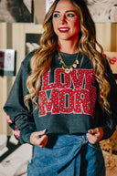 Love More Leopard & Bows Sweatshirt-Rae Collective, Women's Online Fashion Boutique Located in Phoenix, Arizona (Scottsdale Area)