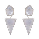 Coastal Dreamer Stone Slab Earrings-Earrings-Krush Kandy, Women's Online Fashion Boutique Located in Phoenix, Arizona (Scottsdale Area)