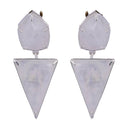 Coastal Dreamer Stone Slab Earrings-Earrings-Krush Kandy, Women's Online Fashion Boutique Located in Phoenix, Arizona (Scottsdale Area)