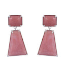 Serenity's Stone Slab Earrings-Earrings-Krush Kandy, Women's Online Fashion Boutique Located in Phoenix, Arizona (Scottsdale Area)