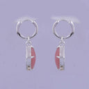 To The Point Stone Drop Earrings-Earrings-Krush Kandy, Women's Online Fashion Boutique Located in Phoenix, Arizona (Scottsdale Area)