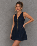 Girls Weekend Denim Mini Dress