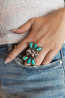 Desert Bloom Halo Statement Ring S.No 11