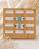 Desert Bloom Turquoise Cuff Bangle S.No 2