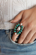 Desert Sky Bloom Statement Ring S.No 4