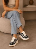 Dolea - Loop Woven Platform Sneakers
