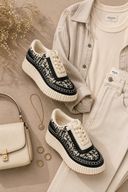 Dolea - Loop Woven Platform Sneakers