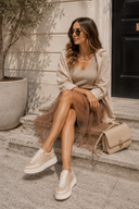 Dolea - Loop Woven Platform Sneakers