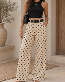 Dotty Days Wide Leg Pants