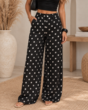 Dotty Days Wide Leg Pants