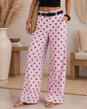 Dotty Days Wide Leg Pants
