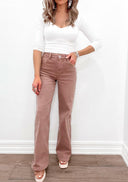 FALL RISEN High Rise Non Distressed 90's Wide Leg-Jeans-Krush Kandy, Women's Online Fashion Boutique Located in Phoenix, Arizona (Scottsdale Area)