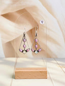 Canyon Prism Stone Drop Earrings S.No 17