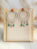 Bringing the Spring Double Hoop Earrings