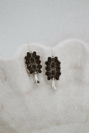 Squash Blossom Stone Cluster Earrings | Krush Exclusive-Drop Earrings-Rae Collective, Women's Online Fashion Boutique Located in Phoenix, Arizona (Scottsdale Area)