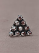 Pyramid Prism Gemstone Ring-Cluster Rings-Rae Collective, Women's Online Fashion Boutique Located in Phoenix, Arizona (Scottsdale Area)