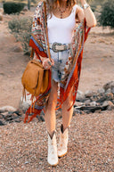 Bohemian Diamond Tassel Kimono-Kimonos-Krush Kandy, Women's Online Fashion Boutique Located in Phoenix, Arizona (Scottsdale Area)