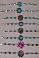 Stone Serenade Sterling Silver Gemstone Bracelet | MANY IN STOCK | PREORDER OPEN-Gemstone Bracelets-Rae Collective, Women's Online Fashion Boutique Located in Phoenix, Arizona (Scottsdale Area)