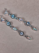 Triple Double Dangle Earrings-Drop Earrings-Krush Kandy, Women's Online Fashion Boutique Located in Phoenix, Arizona (Scottsdale Area)