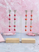 Valentines Kandy Long Dangle Earrings